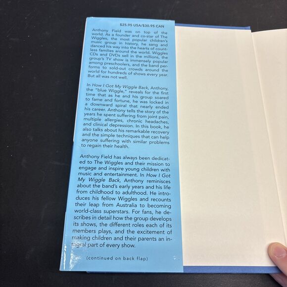 How I Got My Wiggle Back: A Memoir of - Hardcover, by Field Anthony - Picture 3 of 5